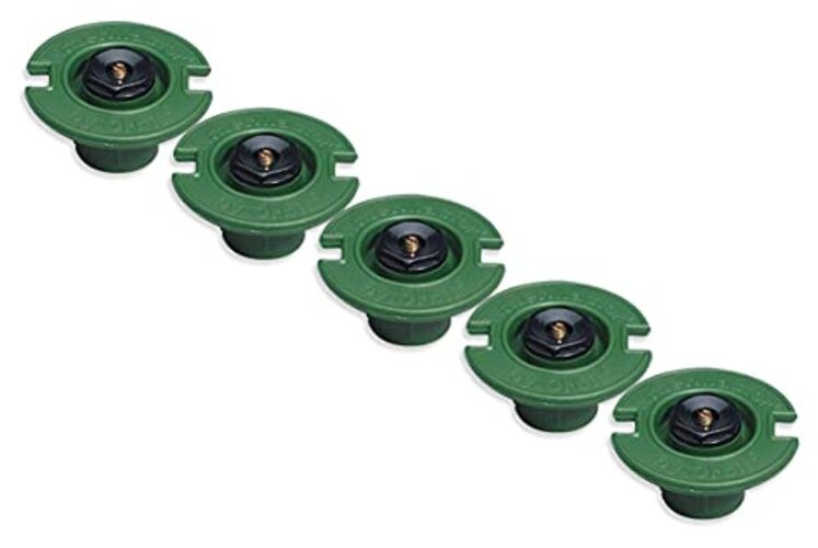 5-Pack 54007 Plastic Flush Quarter-Circle Pattern Sprinkler Head - Quarter