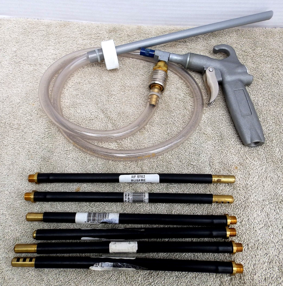 Rusfre BEE Gun No. 5050 Rustproofing & Undercoating System With RF 5082 Wands