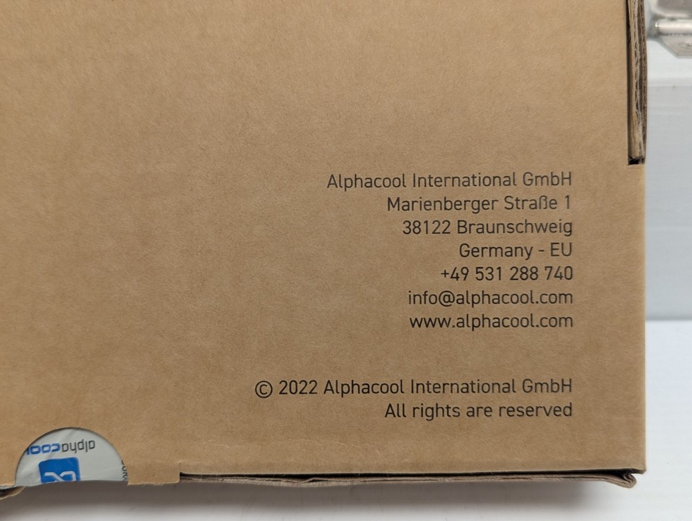 WAC ALPHACOOL CORE 1 AURORA SILVER - CORE CPU BLOCK - 13447 - OPEN BOX NEW