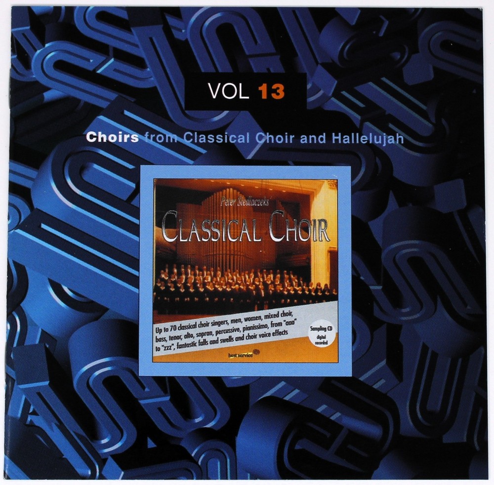 Best Service Pro Samples 13 Choirs Peter Siedlaczek Sound Library/Sampling 2 CD