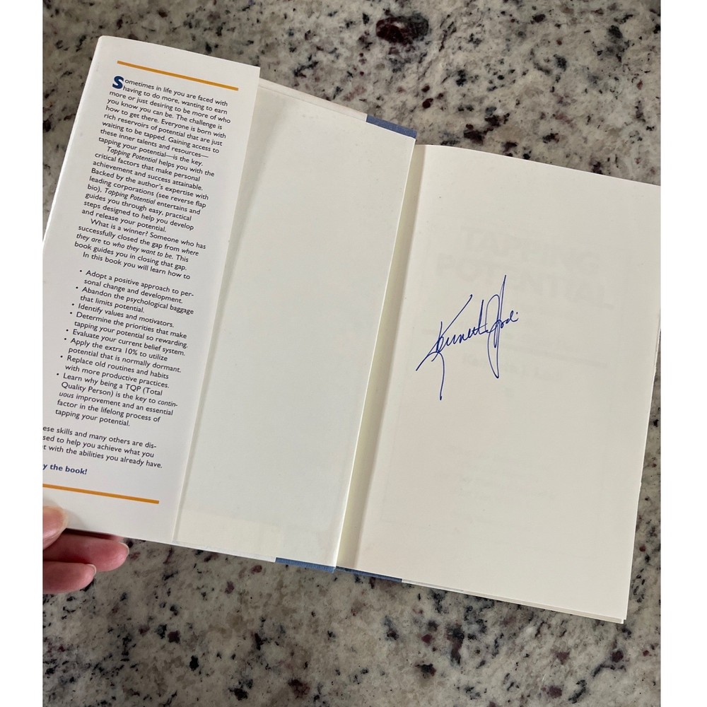 Tapping Potential by Kenneth J Lodi Autographed Hardcover