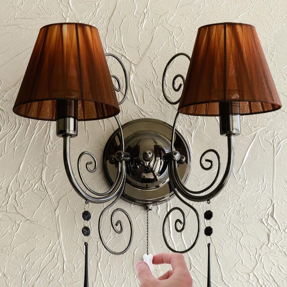 12 Pcs White Blind Pull Cord Knobs, Window Blinds Wood Tassels