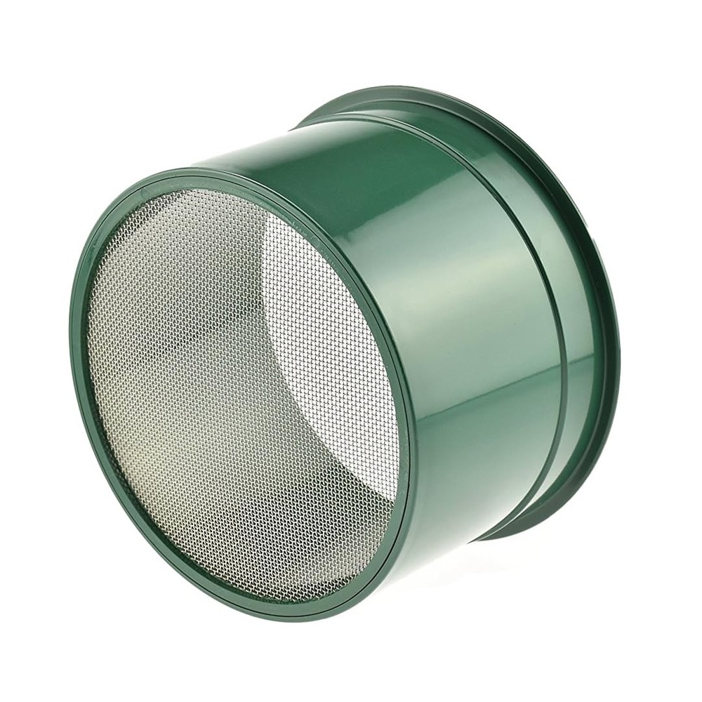 SE 5.5 Inch Mini Stackable Classifier Gold Prospecting Pan - 20 GP4-20, Green
