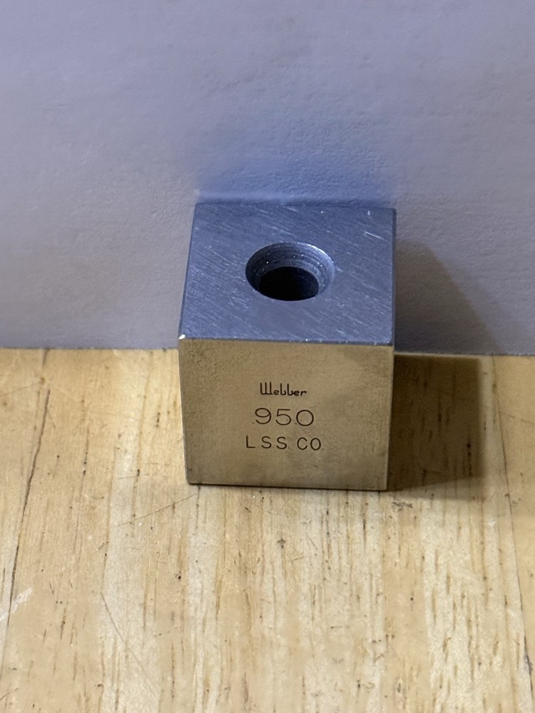 .950 Starrett-Webber Gage Block Used