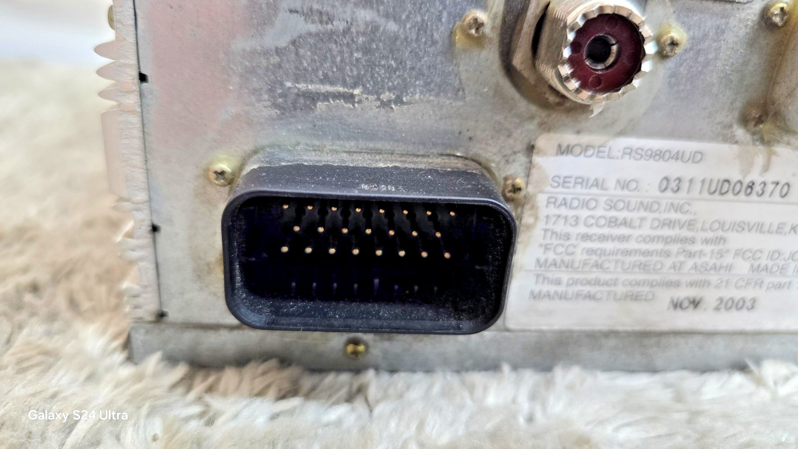 Harley Davidson Radio Touring CB CD 76146-04 04-06