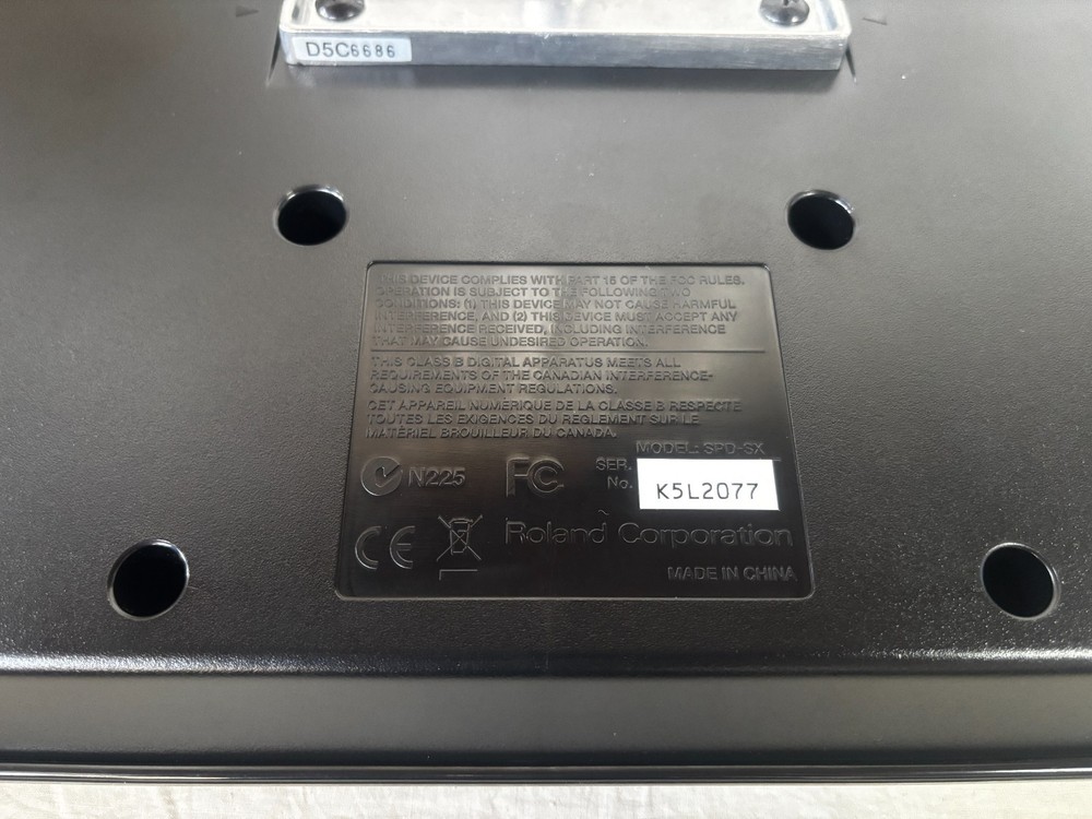 Roland SPD-SX Sampling Percussion Pad w/ power supply