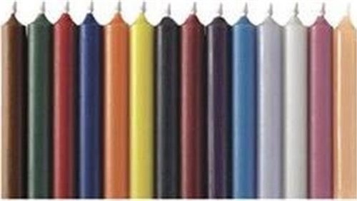 20 Mixed Assorted Colors Chime (Mini Taper) Ritual Spell Candles!