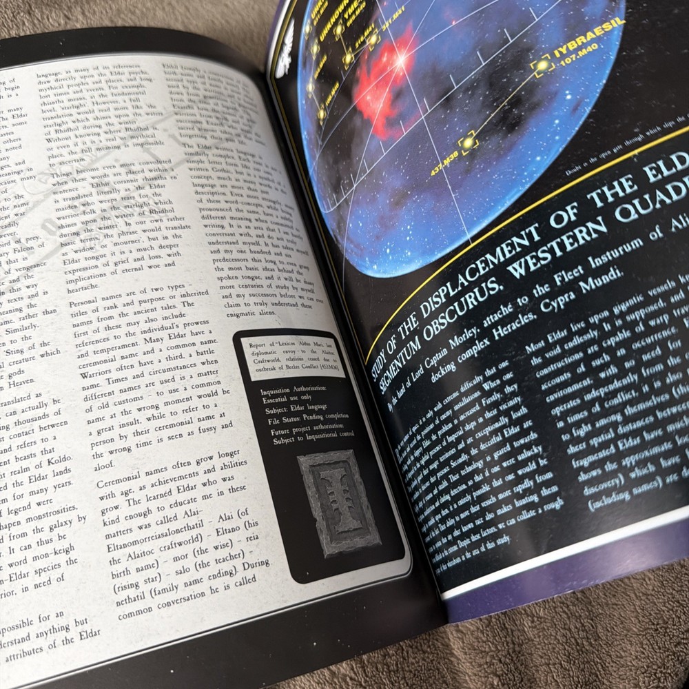 Warhammer 40K - “Codex Eldar” 3rd edition 1999. Acceptable condition. #2