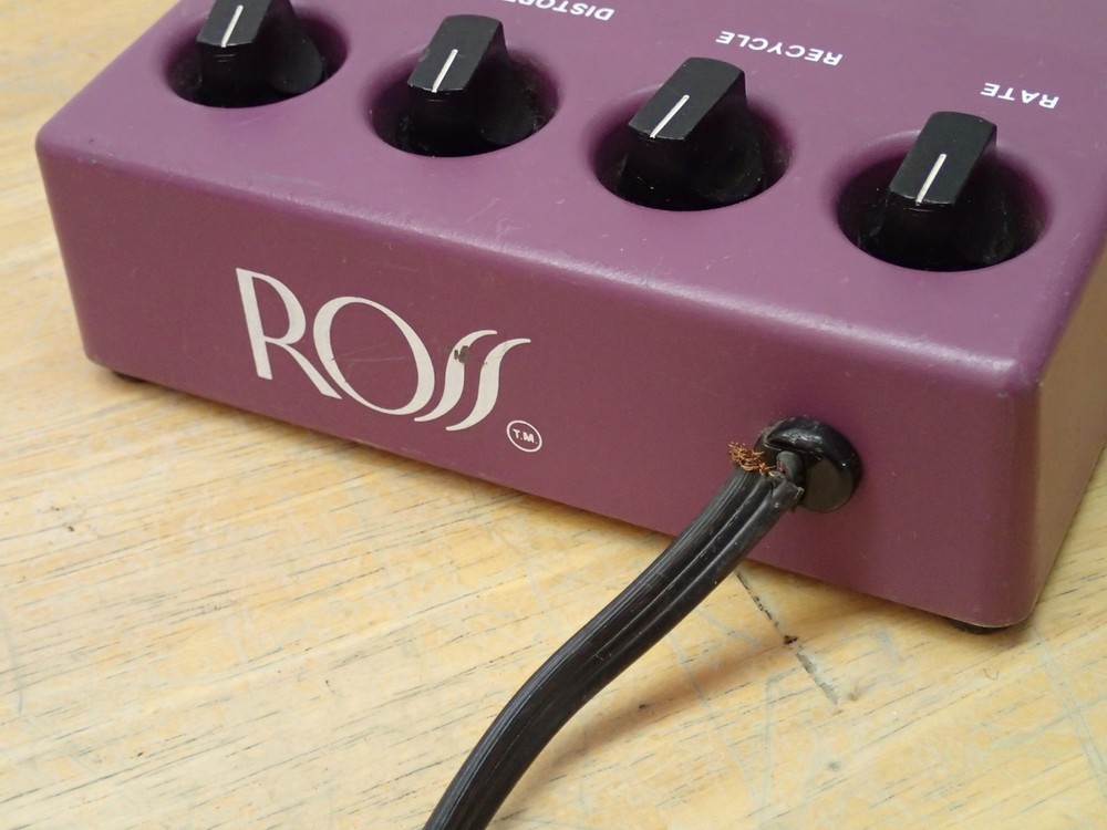 Ross Vintage Phaser Distortion Pedal Damaged Project