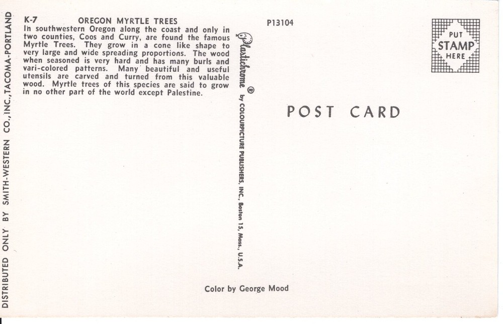 OREGON MYRTLE TREES - PC1386