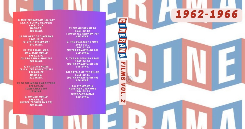 Cinerama Collection - Custom Blu-ray Covers & Empty Cases