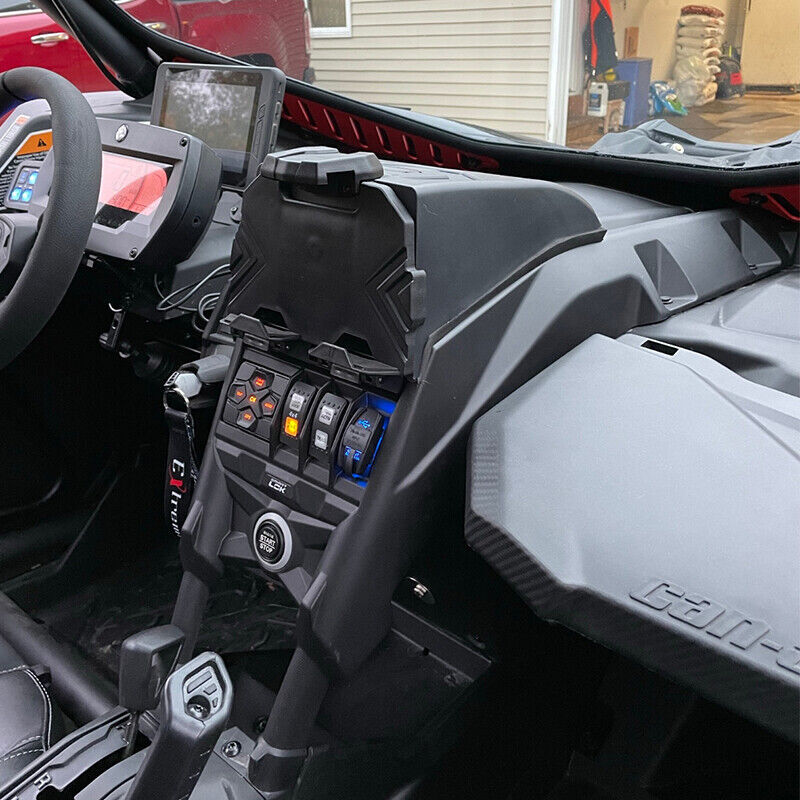 KEMIMOTO Electric Device Tablet Holder GPS Mount For Can Am Maverick X3 2017-24