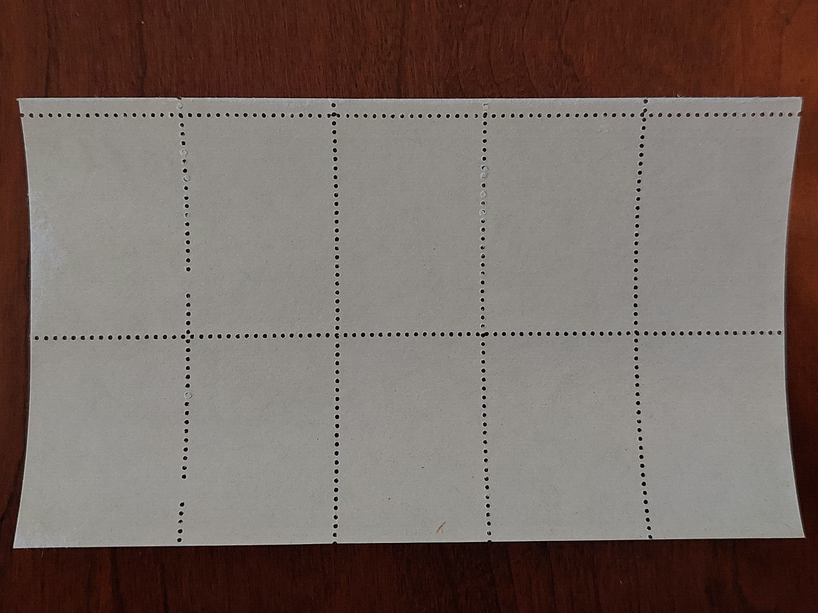 1969 National Wildlife Federation Christmas Stamps Booklet Sheet of 10 stamps