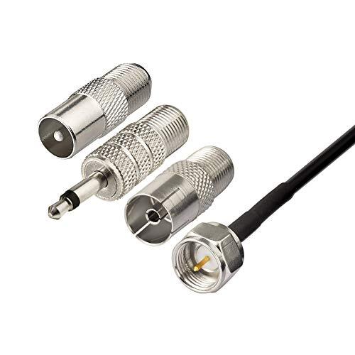 FM Radio Antenna Magnetic Base Radio Bluetooth Stereo Audio Video Receiver