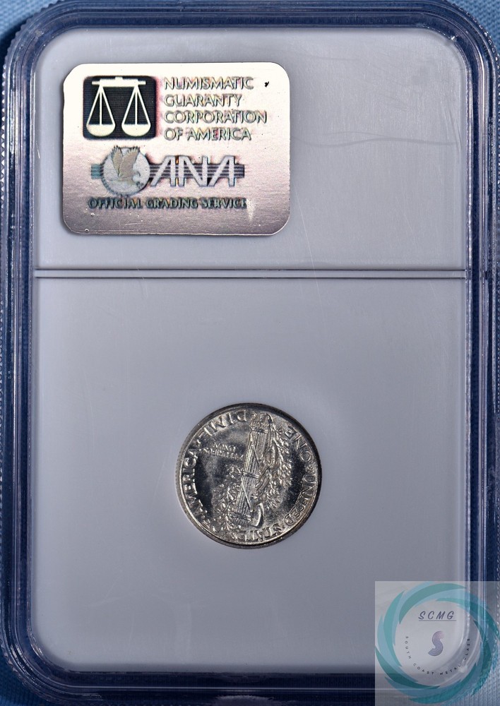 1916 "Mercury" Dime NGC MS 65 FB w/CAC - First Year / First Issue!!!