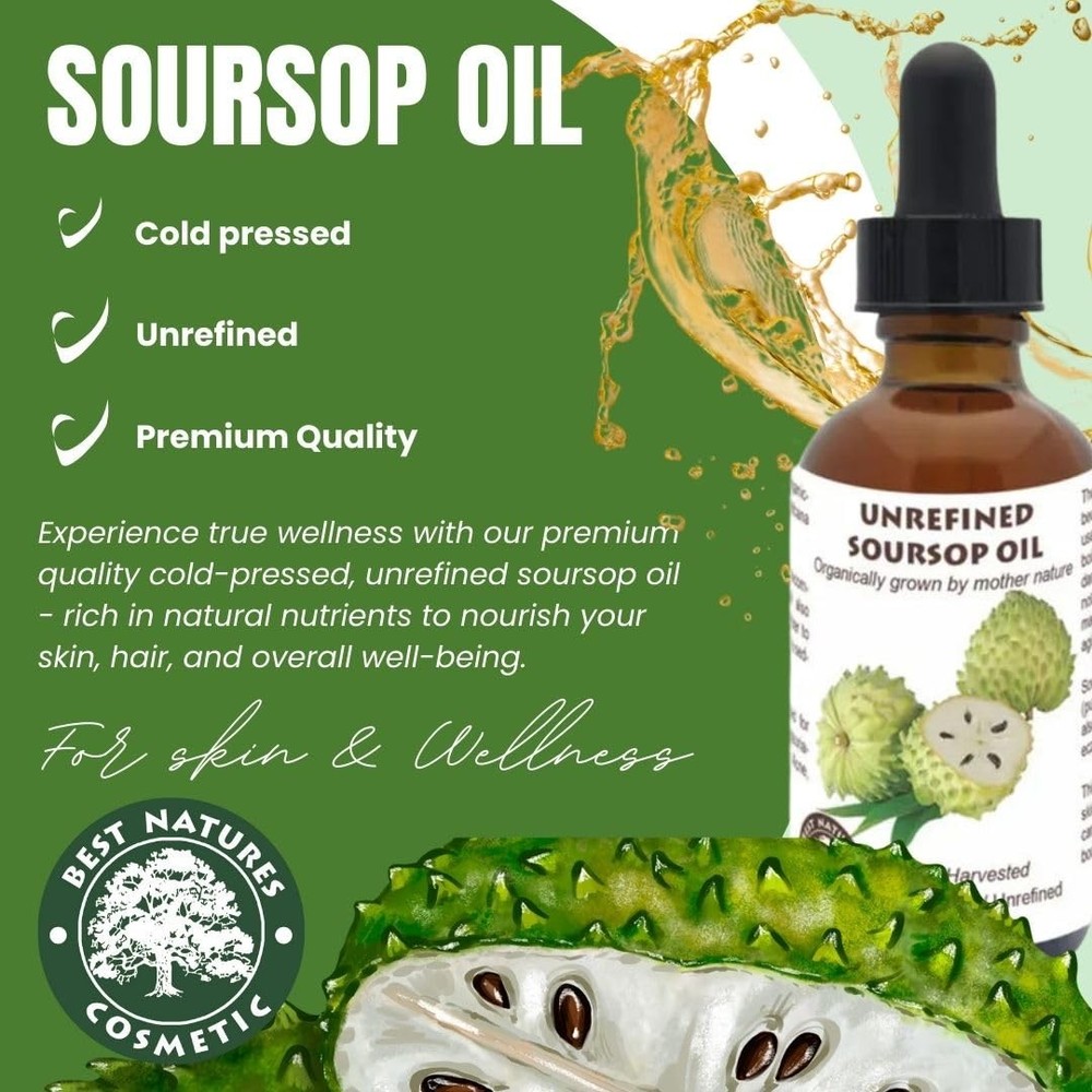 Pure Cold Pressed Soursop Oil