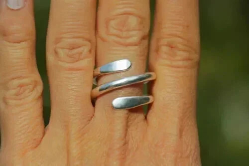 Knuckle Ring Solid 925 Sterling Silver Band Ring Handmade Ring All Size