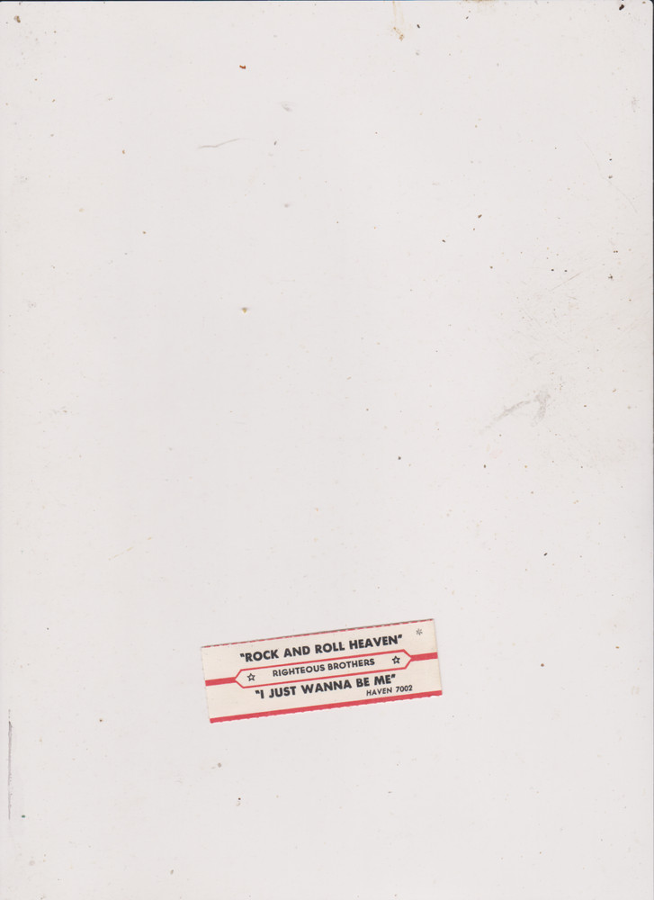 RIGHTEOUS BROS jukebox title strip