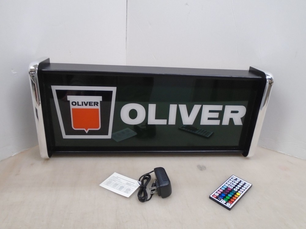 Oliver Green LED Display lighted sign lightbox Wall hanging Light