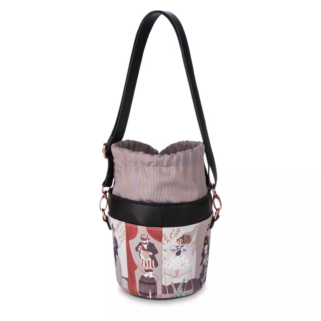 Disney Parks Haunted Mansion Bucket Bag Stretching Portraits Handbag