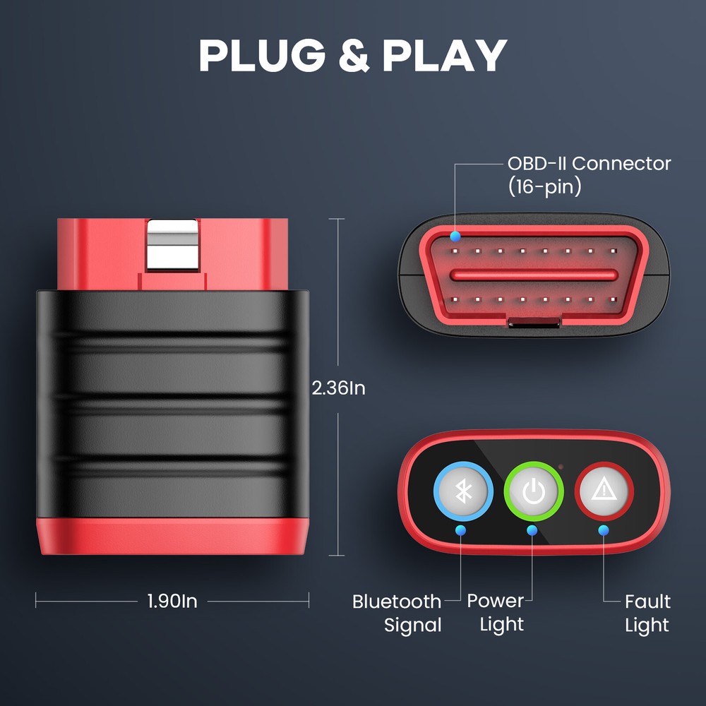 2024 THINKCAR Thinkdiag Mini OBD2 Scanner Code Reader All System Diagnostic Tool