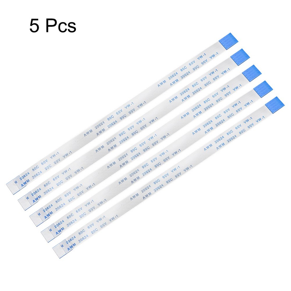 Flat Flex Cable, 14 Pin 150mm FPC FFC Tape Cable 5pcs (Type B)