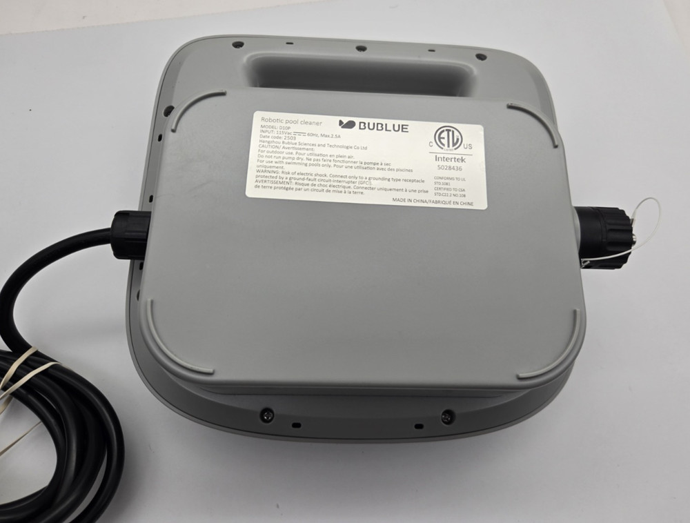 Bubot D10P Robotic Pool Cleaner CHARGER