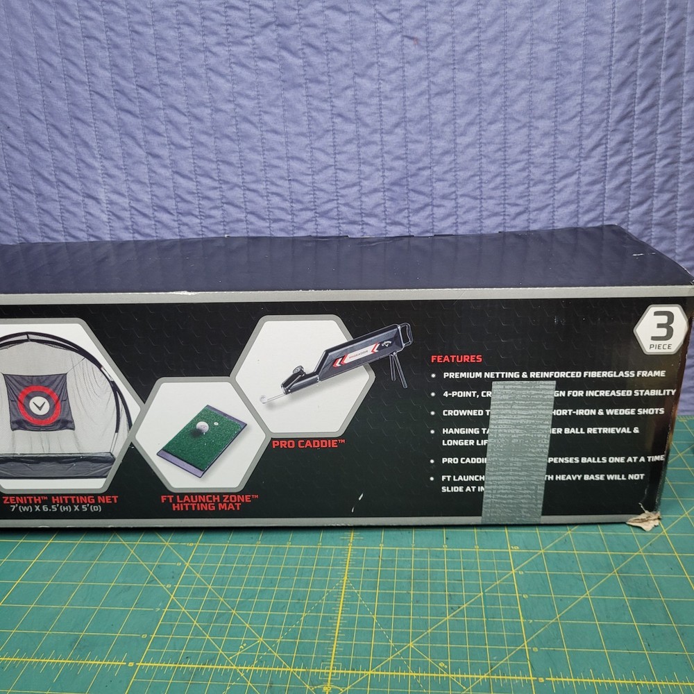 Callaway Golf 7'x7' Home Range Full Hitting System Hitting Net Practice NIB