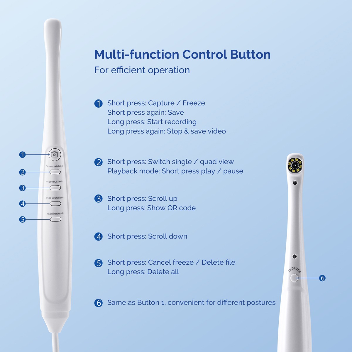 Dental Camera Wifi HD High-Definition Intraoral Camera 17" Digital LCD Monitor