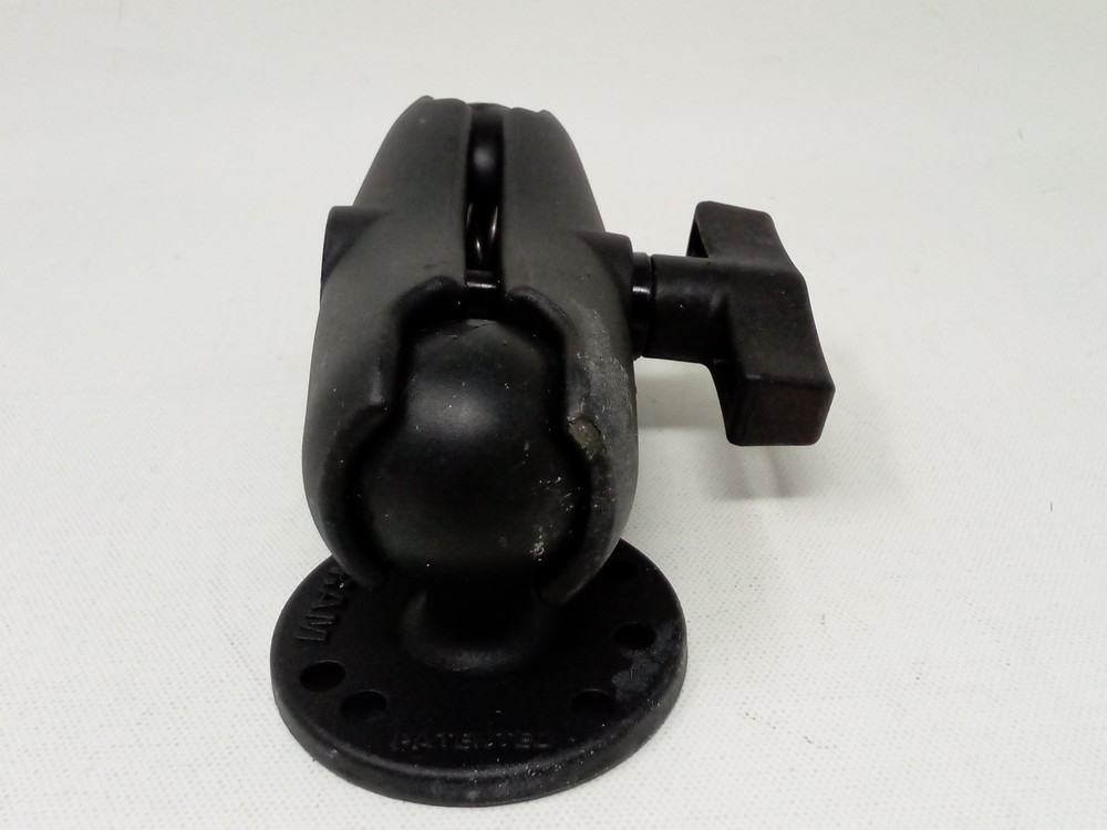 RAM Double 1.5" Ball Mount with Round and Rectangular Plates - RAM-101U-225