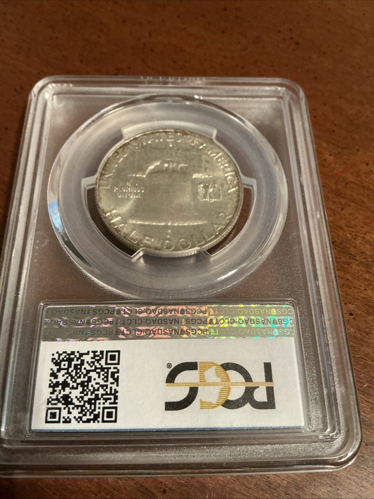1954-D Franklin Half Dollar PCGS MS65FBL