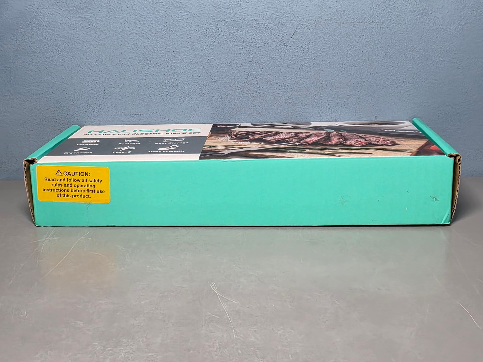 Haushof 8V Cordless Rechargable Electric Reciprical Knife Set HH24022A New