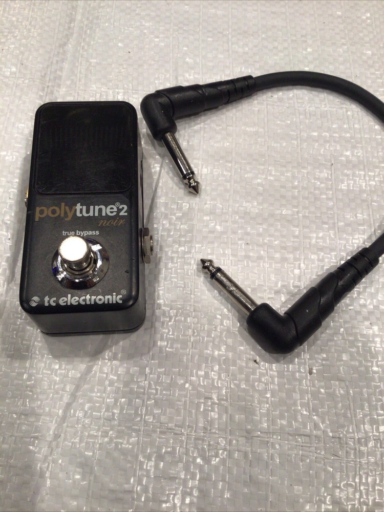 TC Electronic Polytune 2 Mini Noir Tuner Guitar Pedal
