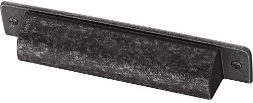 4" Iron Craft Bin Pull Distressed Iron