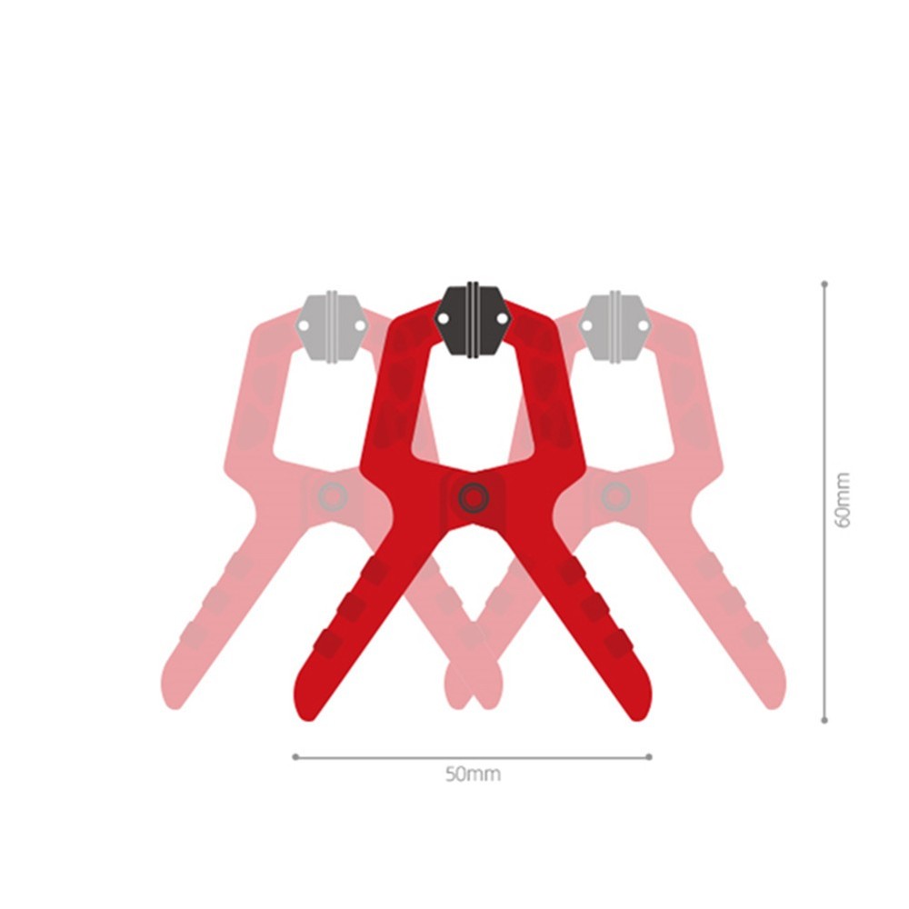 4PCS Seamless Auxiliary Clamp Model Tool Set Suitable For 0-30mm Hobby Model B