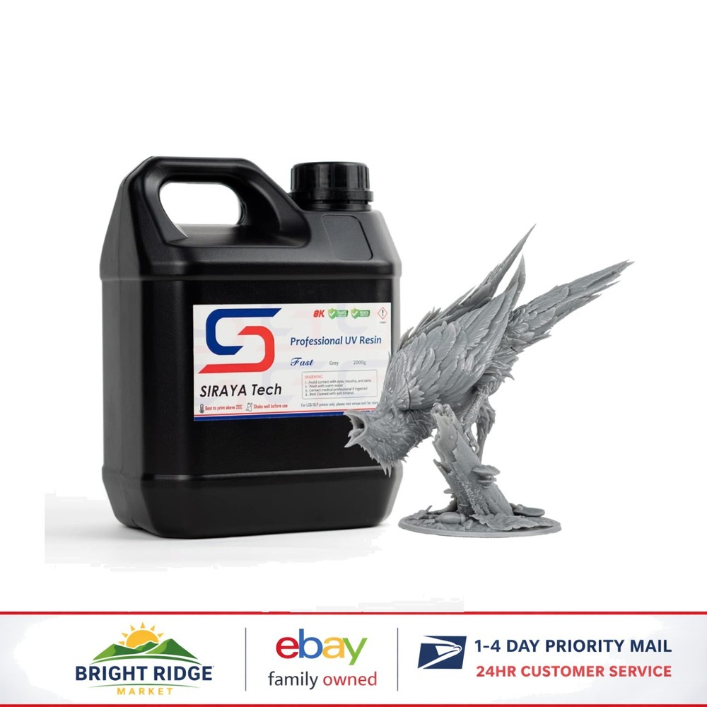 High Precision 3D Printer Resin, Low Shrinkage, Excellent Surface Finish, 2kg