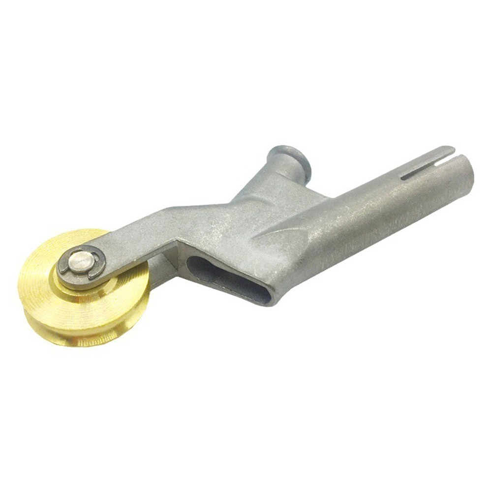Floor Welding Nozzle with Round Muzzle and Wheel for Precise PVC Floor Welding