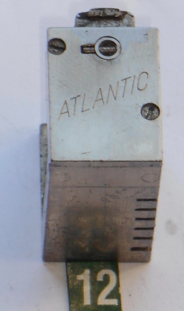 ATLANTIC | letterpress numbering machine | 12