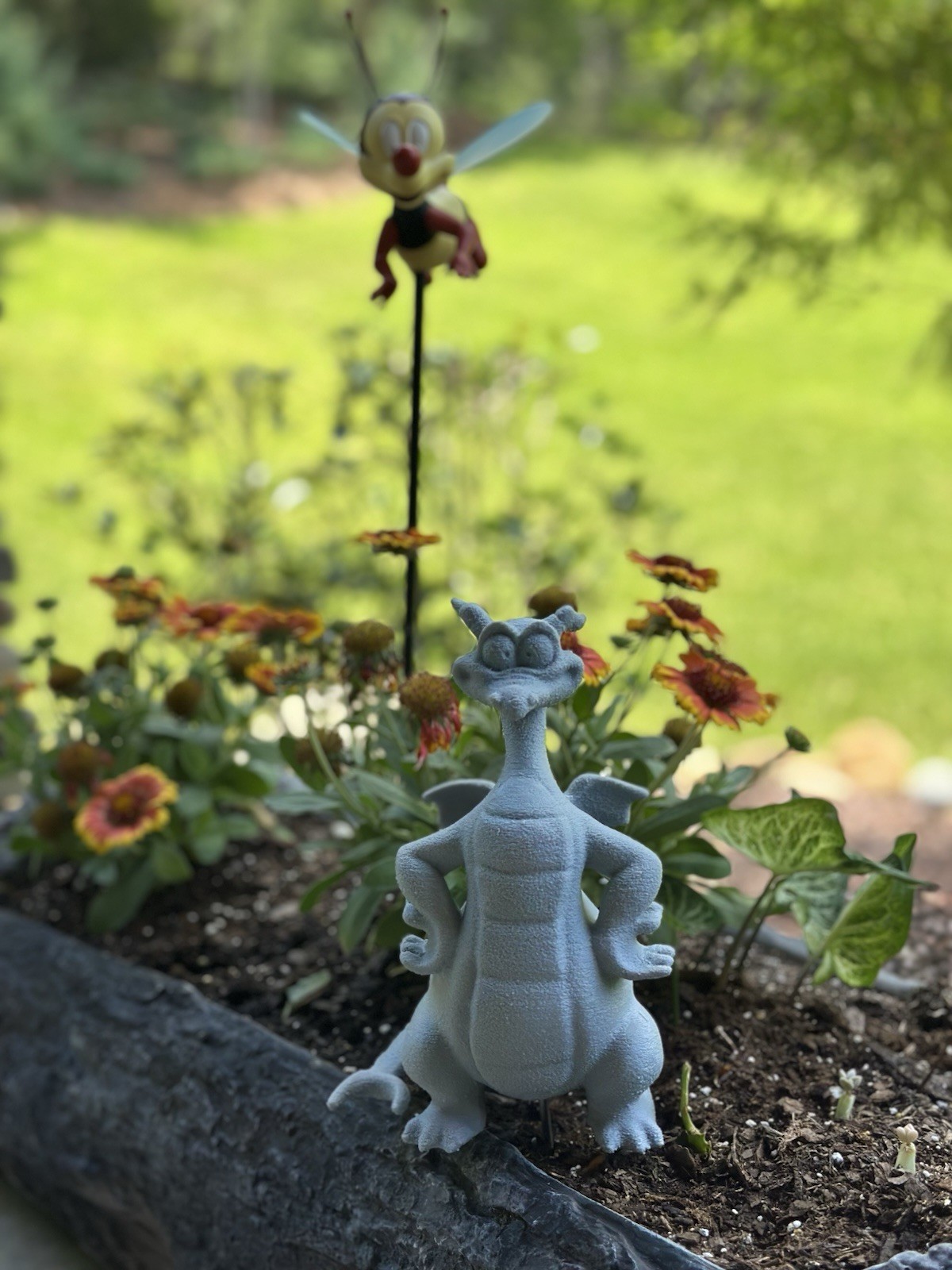 FIGMENT Disney Garden Statue Flower Decor Festival Epcot Parks Outdoor Gift