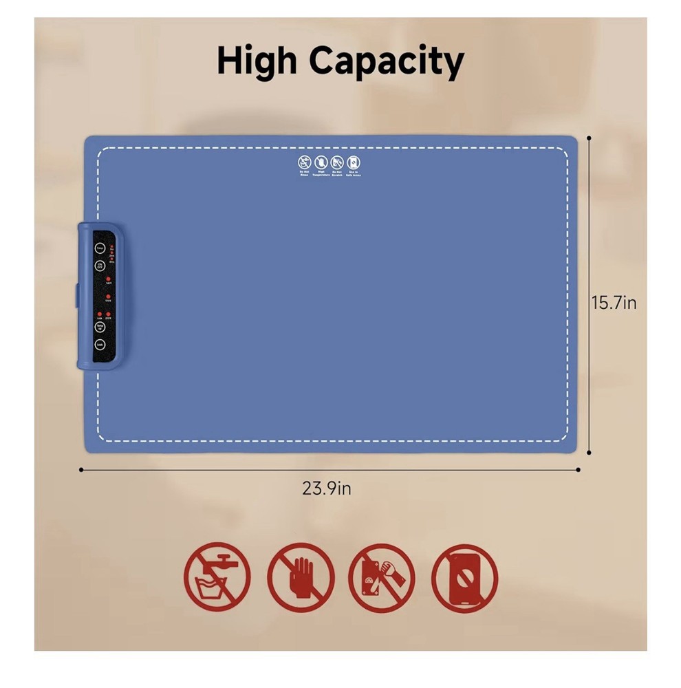 Foldable Food Folding Mat With Adjustable Temperature Control Time