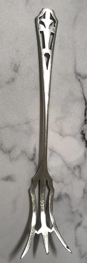 VINTAGE WEBSTER OPEN WORK OLIVE OR LEMON FORK