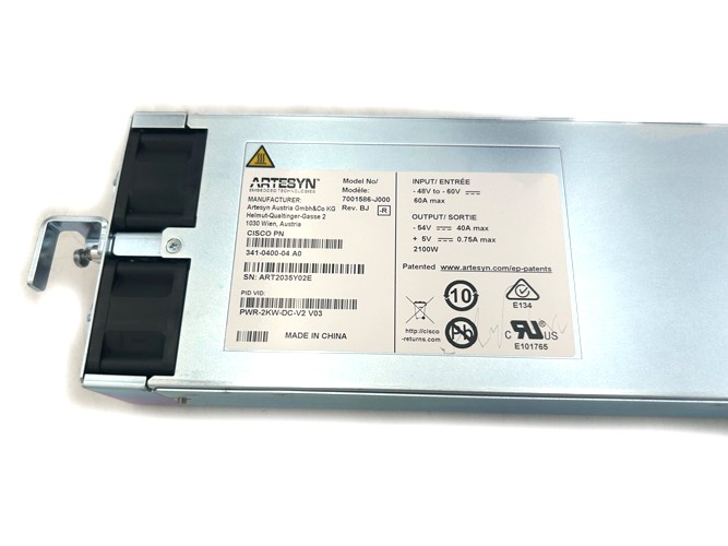 CISCO PWR-2KW-DC-V2 2KW DC Power Module Version 2