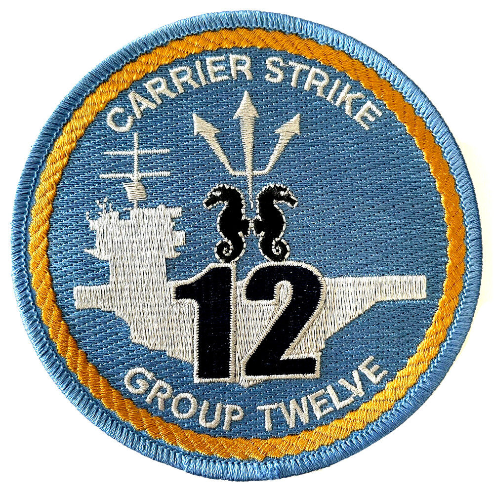 CARRIER STRIKE GROUP TWELVE COMMAND PATCH