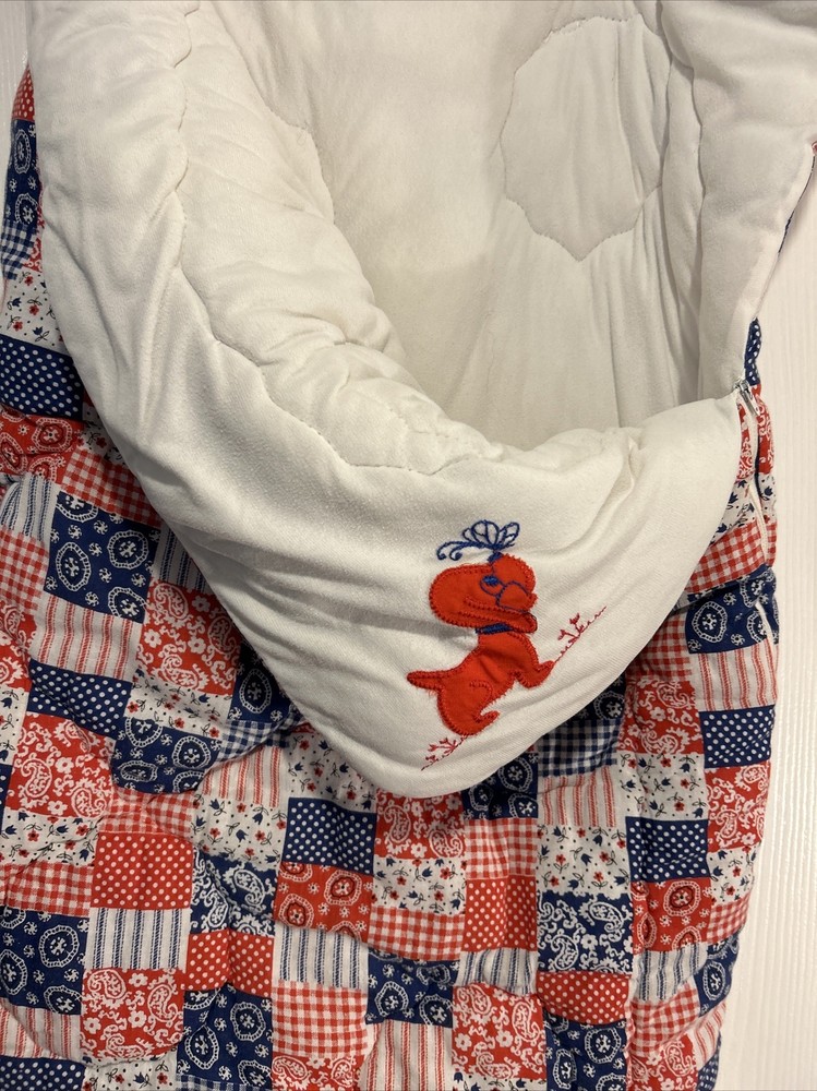 Vintage Toddler Patchwork Sleeping Bag