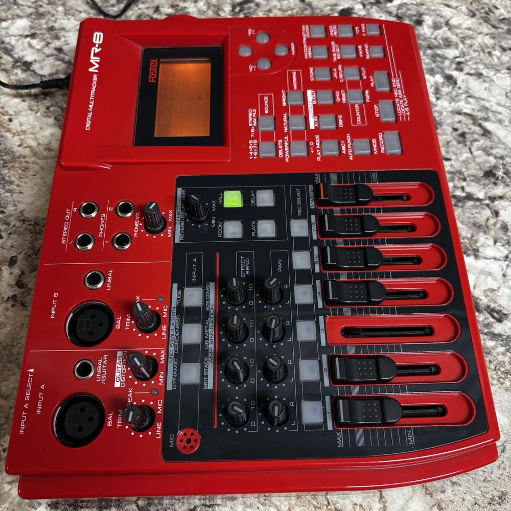 Fostex MR8 Digital Multitrack Recorder MR-8 Studio Multitracker