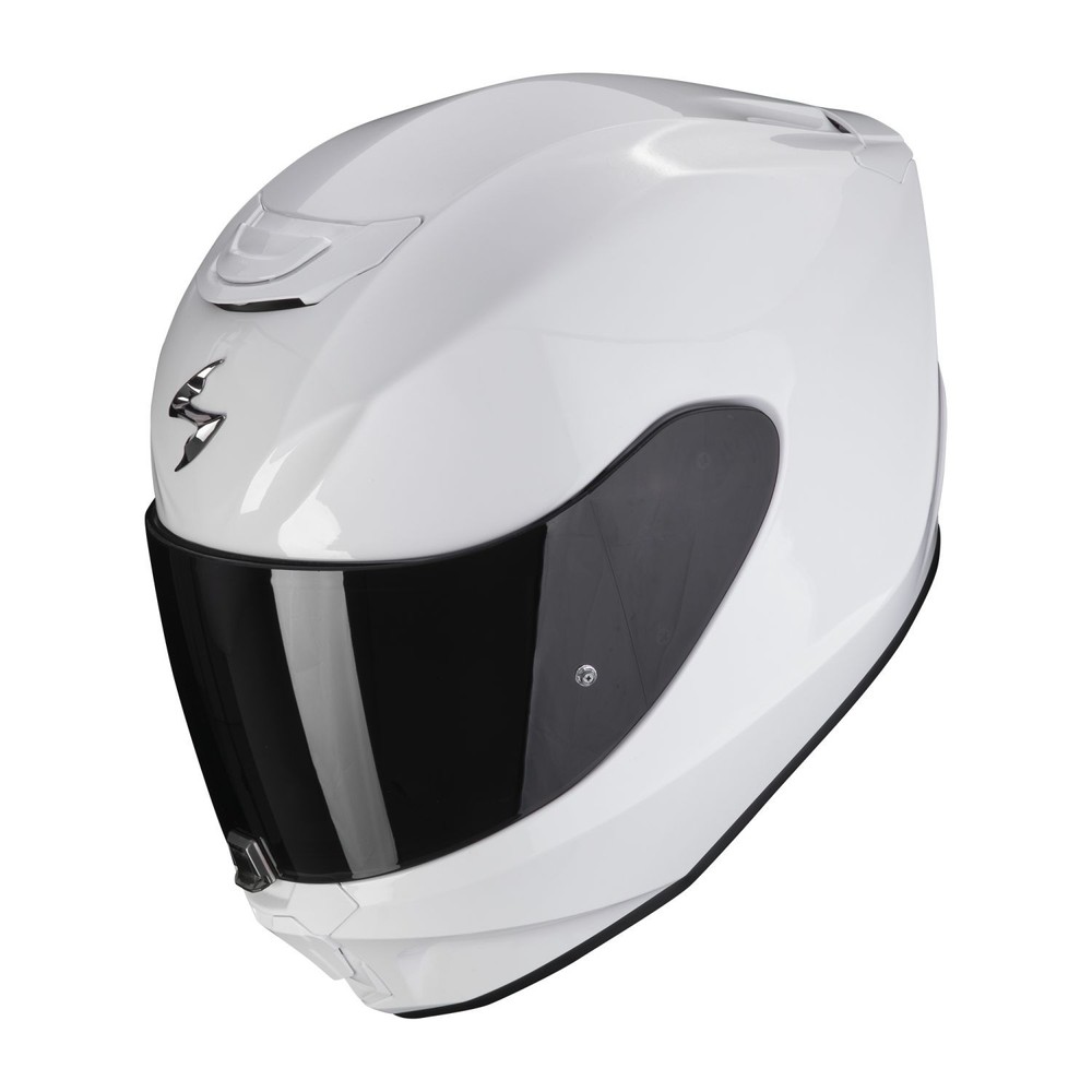 Scorpion Full Face Helmet EXO-391 Solid White Size: S ECE 22.06