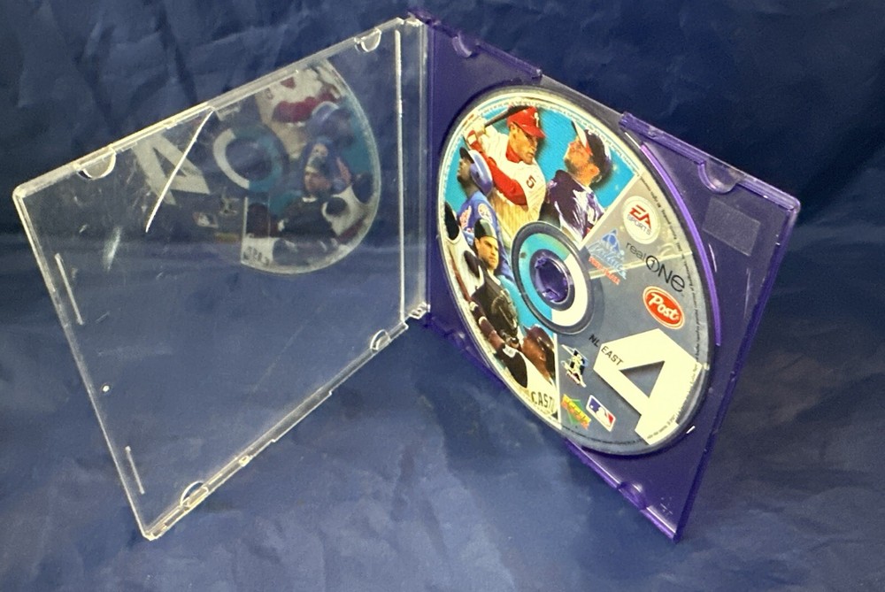 MLB Baseball NL East 2003 Virtual Cards Game Disc 4 Post Cereal Upper Deck & EA