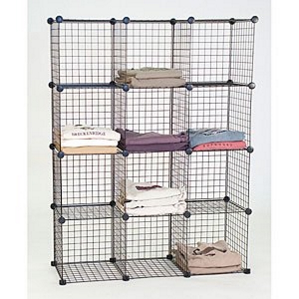 3x4 Mini Grid Unit Black