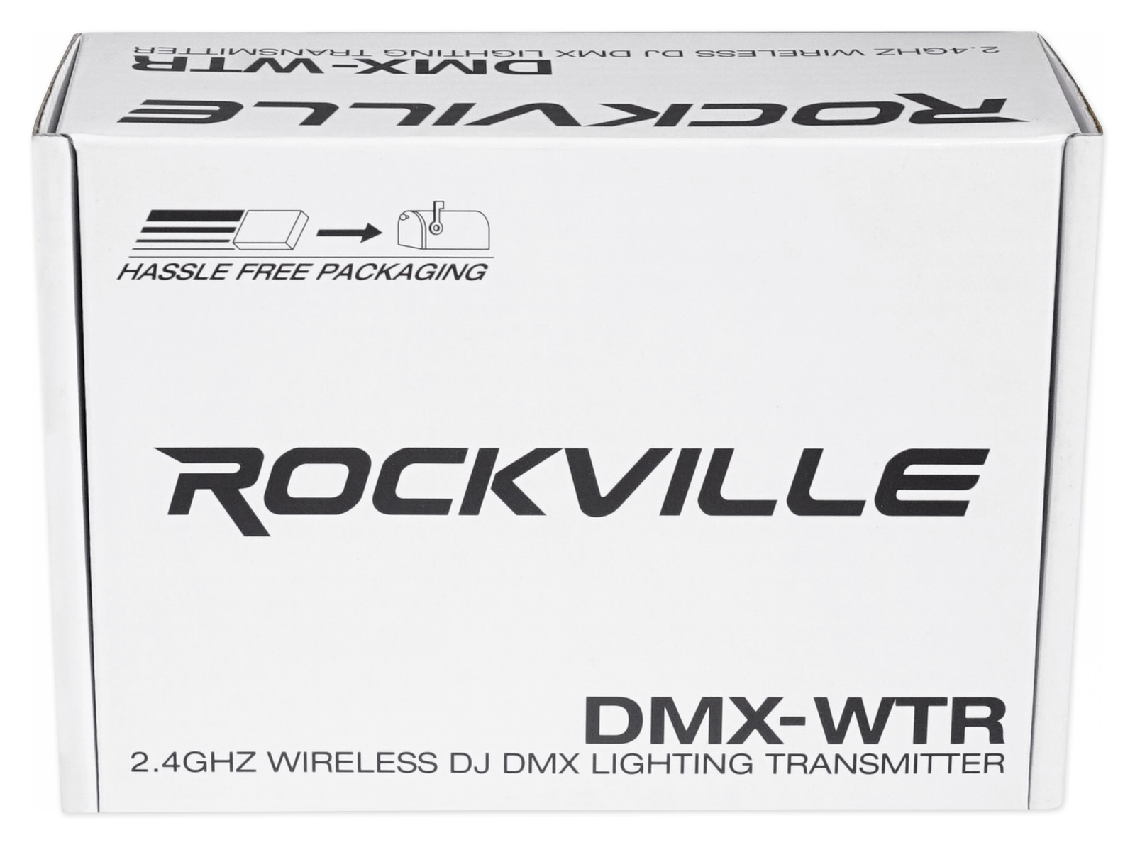 Rockville DMX-WTR Wireless DJ DMX Lighting Transmitter+Receiver