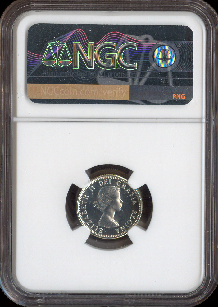 1962 Canada Silver 10 Cents 10C NGC PL67 MAC - Quality